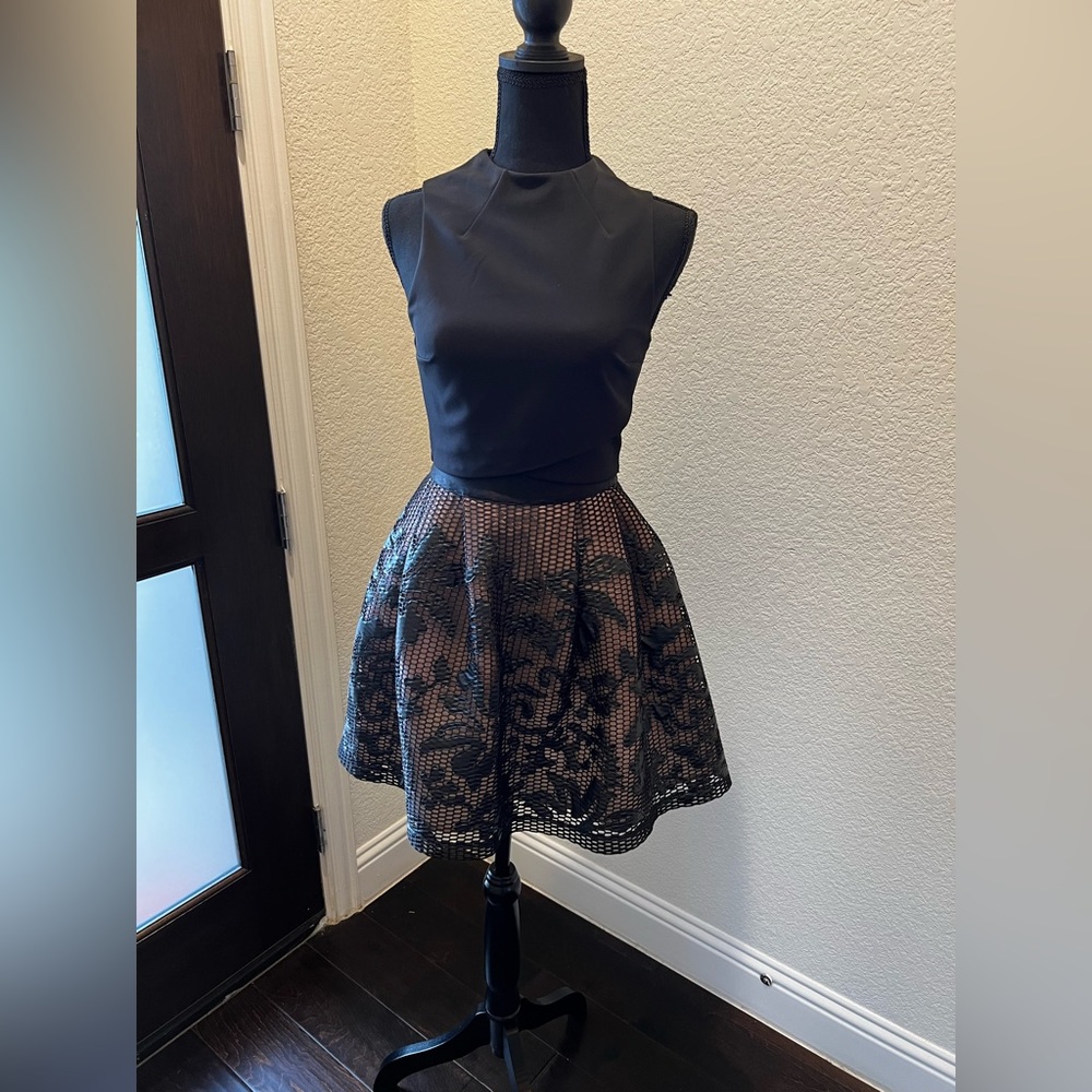 Celsea28 skirt and Topshop cropped top.